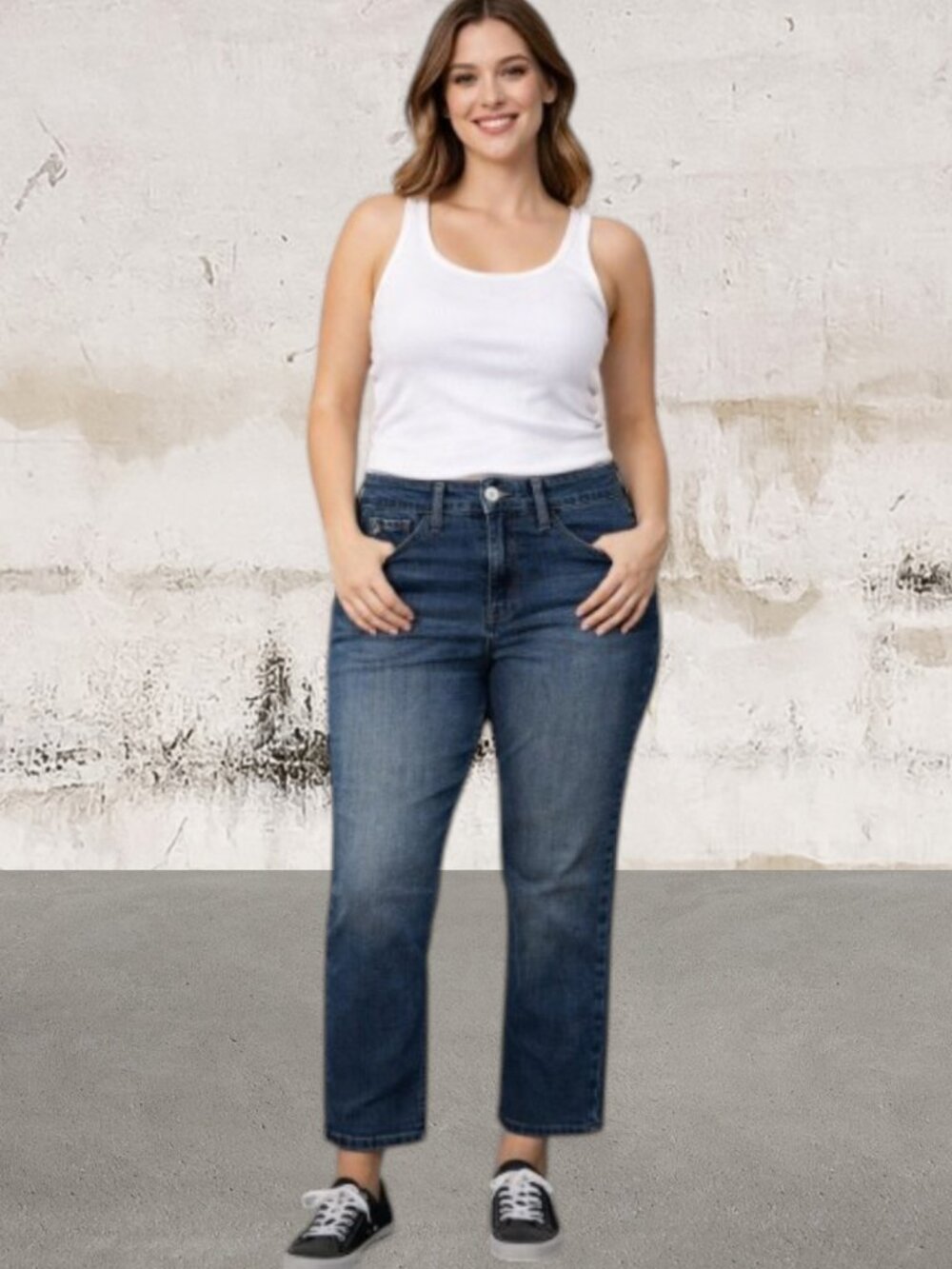 Signature by Levi Strauss & Co Misses Dark Blue Jeans Size 12